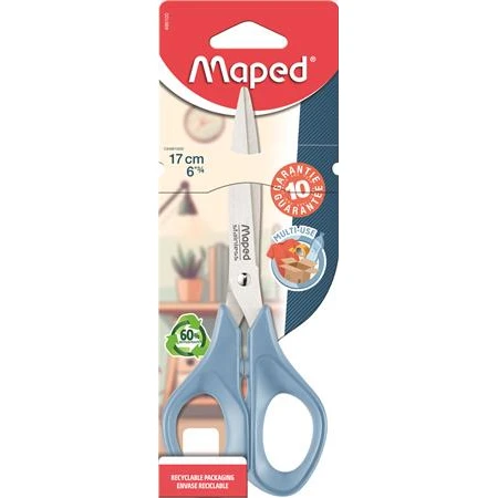 Olló MAPED Advanced 17cm, rgonomikus 3D gyűrűk a kényelmes fogásért