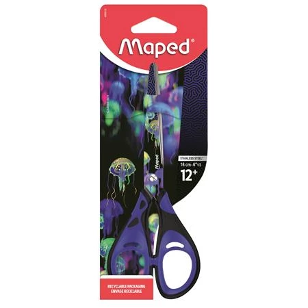 Olló MAPED Deepsea Paradise 16 cm, iskolai