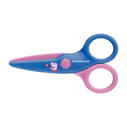 Olló STAEDTLER óvodai, 10 cm, Noris® Junior 965 Peppa malac minta