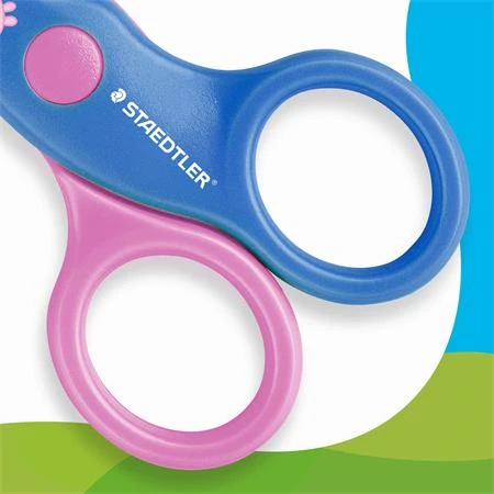 Olló STAEDTLER óvodai, 10 cm, Noris® Junior 965 Peppa malac minta