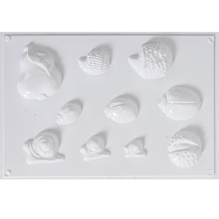 Öntőforma gipszhez Kerti élővilág 29 x 18cm