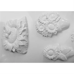 Öntőforma gipszhez Napraforgók