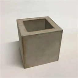 Öntőforma szilikon átlátszó Kocka 6x6x6cm 1db