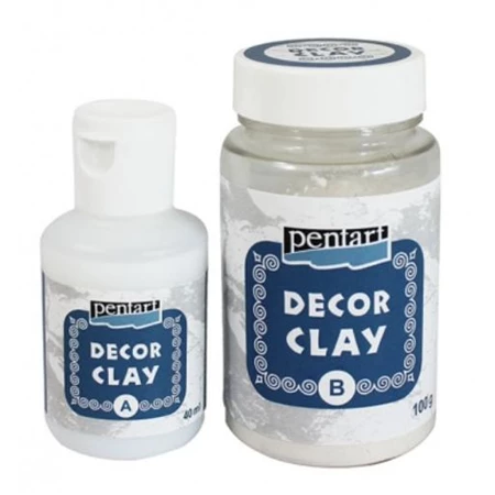Öntőpor, Decor Clay szett, 100gr + 40ml