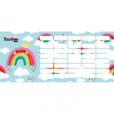 Órarend LIZZY mini Lollipop Happy Rainbow