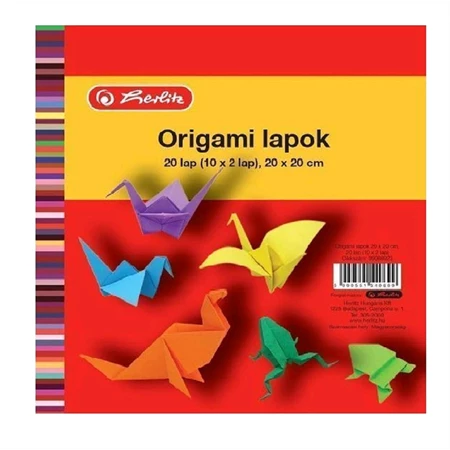 Origami papír 20 x 20cm 20lap/cs HERLITZ