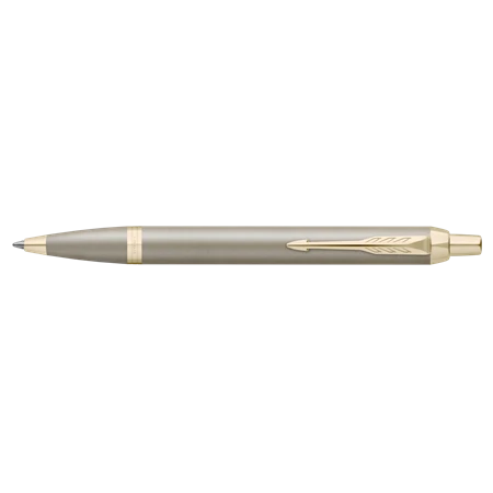 PARKER IM Royal Finishing Touch golyóstoll homokkő test, arany klipsz
