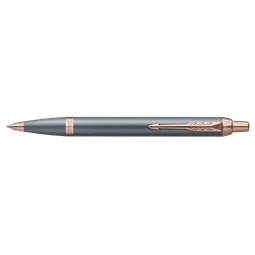 PARKER IM Royal Finishing Touch golyóstoll palaszürke test, arany klipsz
