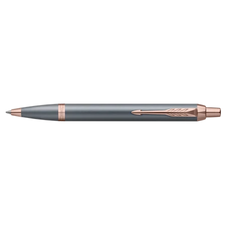 PARKER IM Royal Finishing Touch golyóstoll palaszürke test, arany klipsz