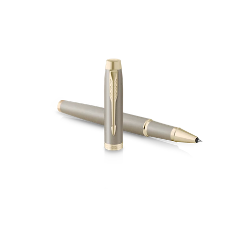 PARKER IM Royal Finishing Touch rollertoll homokkő test, arany klipsz