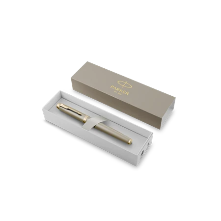 PARKER IM Royal Finishing Touch rollertoll homokkő test, arany klipsz