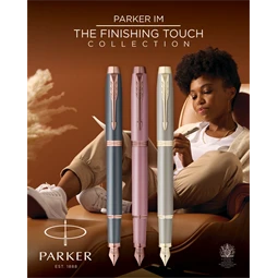 PARKER IM Royal Finishing Touch rollertoll mályva test, bronz klipsz