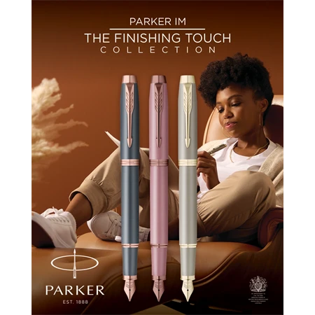 PARKER IM Royal Finishing Touch rollertoll mályva test, bronz klipsz