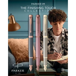 PARKER IM Royal Finishing Touch rollertoll mályva test, bronz klipsz