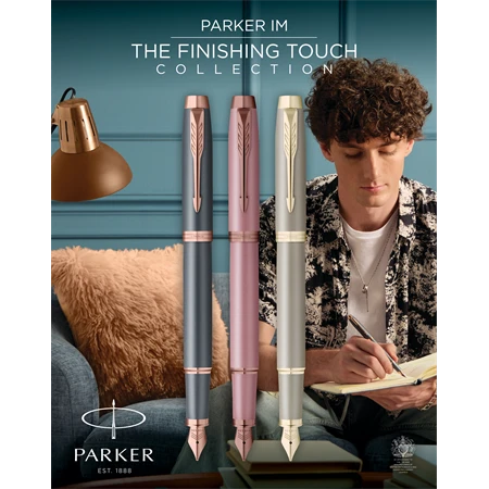 PARKER IM Royal Finishing Touch rollertoll mályva test, bronz klipsz