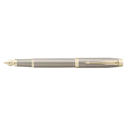 PARKER IM Royal Finishing Touch töltőtoll homokkő test, arany klipsz
