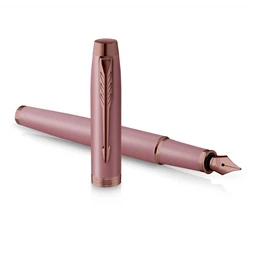 PARKER IM Royal Finishing Touch töltőtoll mályva test, bronz klipsz