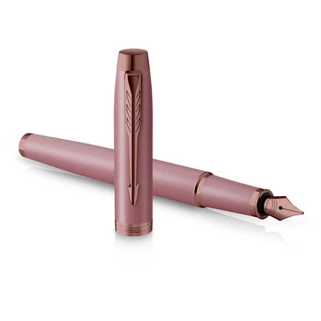 PARKER IM Royal Finishing Touch töltőtoll mályva test, bronz klipsz