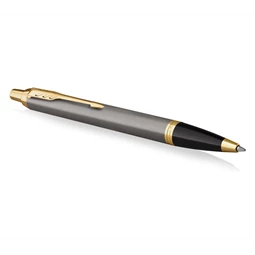 PARKER IM Royal Grey golyóstoll szürke test+arany klipsz