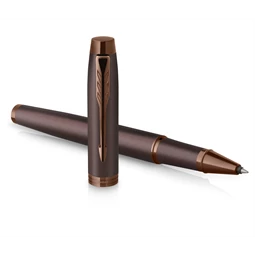 PARKER IM Royal Monochrome rollertoll burgundi test + burgundi vörös klipsz
