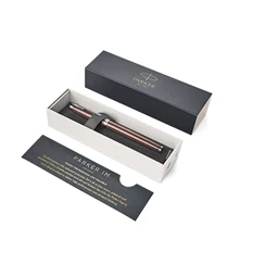 PARKER IM Royal Premium töltőtoll cizellált kockás, grafitszürke test+ezüst klipsz