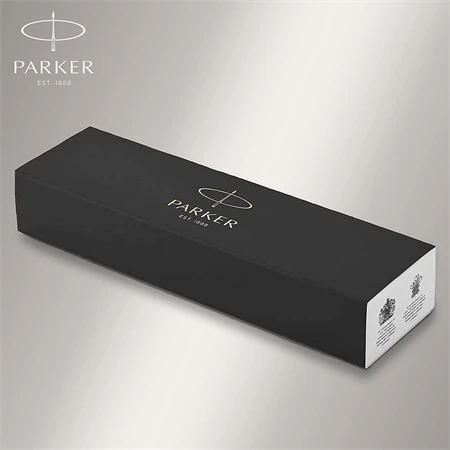 PARKER IM Royal golyóstoll fekete lakk test+ezüst klipsz