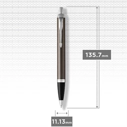 PARKER IM Royal golyóstoll sötét barna test+ezüst klipsz