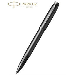 PARKER IM Royal  rollertoll BLACK EDITION matt fekete test+fekete klipsz