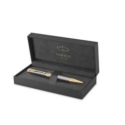 PARKER Ingenuity Royal Grey Collection golyóstoll szürke, arany klipsz