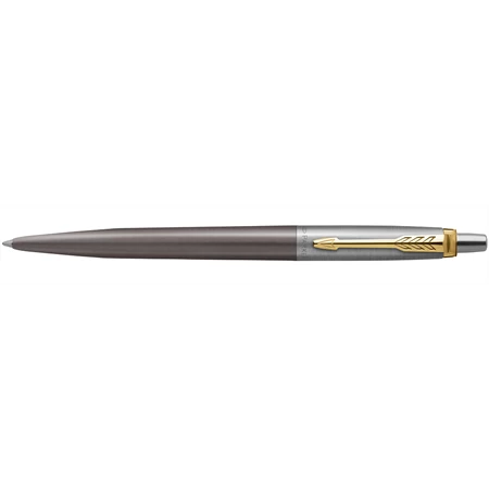 PARKER Jotter Royal Grey golyóstoll szürke test, arany klipsz