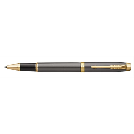 PARKER Jotter Royal Grey rollertoll szürke test, arany klipsz