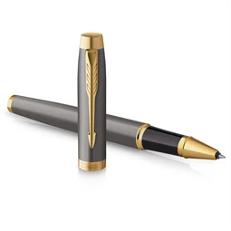 PARKER Jotter Royal Grey rollertoll szürke test, arany klipsz