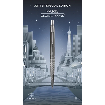 PARKER Jotter Royal Special Edition Paris golyóstoll ezüst klipsz