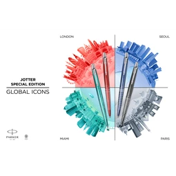 PARKER Jotter Royal Special Edition Paris golyóstoll ezüst klipsz
