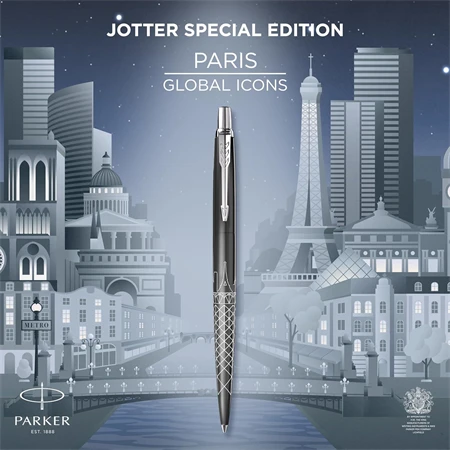 PARKER Jotter Royal Special Edition Paris golyóstoll ezüst klipsz