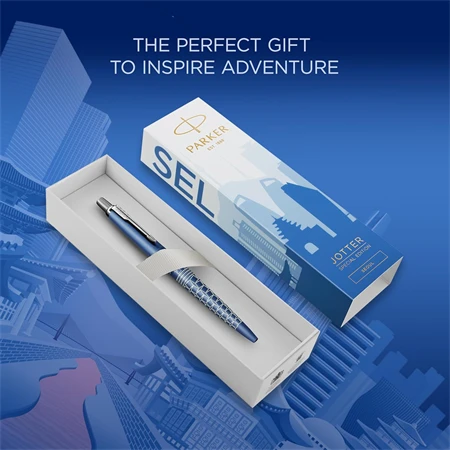 PARKER Jotter Royal Special Edition Seoul golyóstoll ezüst klipsz