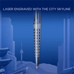 PARKER Jotter Royal Special Edition Seoul golyóstoll ezüst klipsz