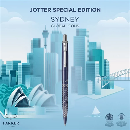 PARKER Jotter Royal Special Edition Sydney golyóstoll ezüst klipsz