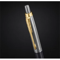 PARKER Jotter Royal XL golyóstoll szürke test arany klipsz