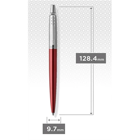 PARKER Jotter Royal golyóstoll Kensington piros test+ezüst klipsz