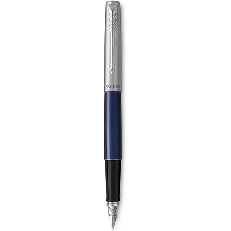 PARKER Jotter Royal töltőtoll kék - acél test, ezüst szinű klipsz