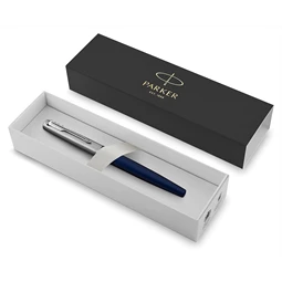 PARKER Jotter Royal töltőtoll kék - acél test, ezüst szinű klipsz