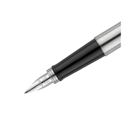 PARKER Jotter Royal töltőtoll rozsdamentes acél test, ezüst szinű klipsz