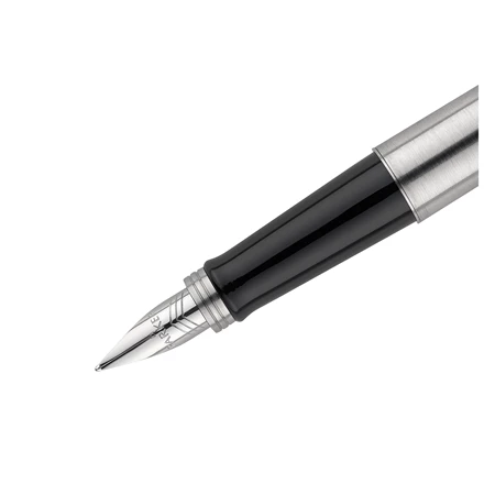 PARKER Jotter Royal töltőtoll rozsdamentes acél test, ezüst szinű klipsz