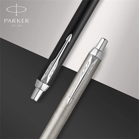 PARKER Royal IM Essential golyóstoll acél test+ezüst klipsz