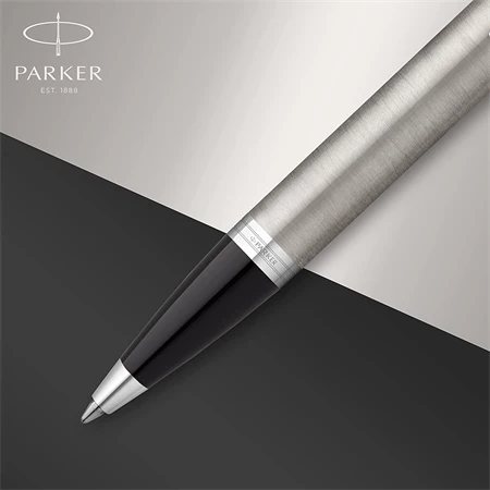PARKER IM Royal Essential golyóstoll acél test+ezüst klipsz