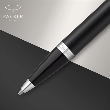 PARKER IM Royal Essential golyóstoll matt fekete test+ezüst klipsz
