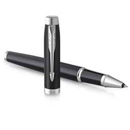 PARKER Royal IM Essential rollertoll matt fekete test+ezüst klipsz