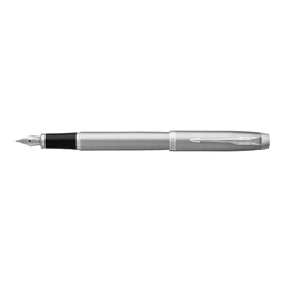 PARKER IM Royal Essential töltőtoll acél test+ezüst klipsz