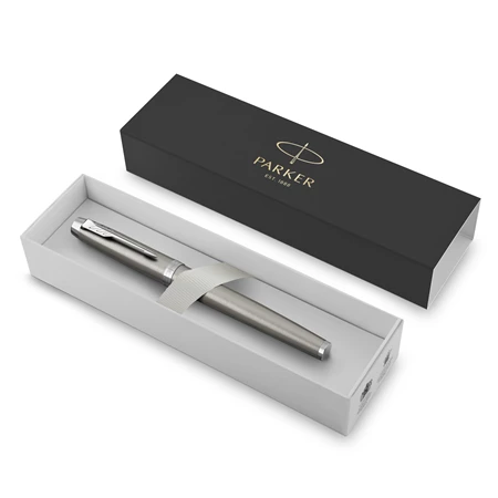 PARKER IM Royal Essential töltőtoll acél test+ezüst klipsz